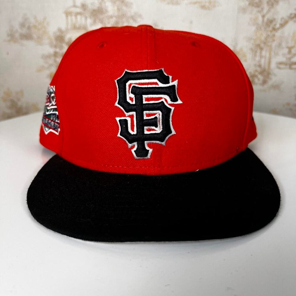 San Francisco Giants Orange New Era 59Fifty Fitted Hat | 1989 Patch | 7 1/2